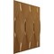 Ekena Millwork 19 5/8in. W x 19 5/8in. H Willow EnduraWall Decorative 3D Wall Panel Covers 2.67 Sq. Ft. WP20X20WWDVG - alternate 2
